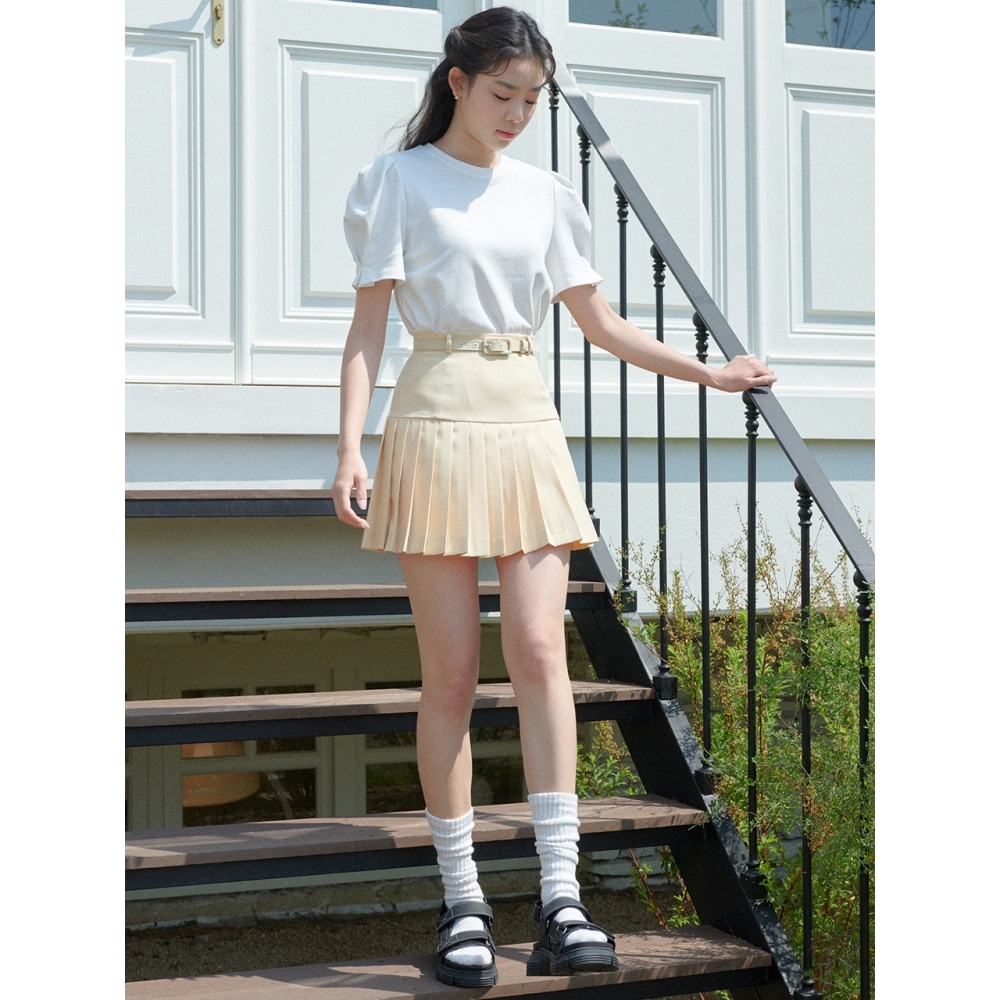 FLOWOOMプリーツスカート(4color)