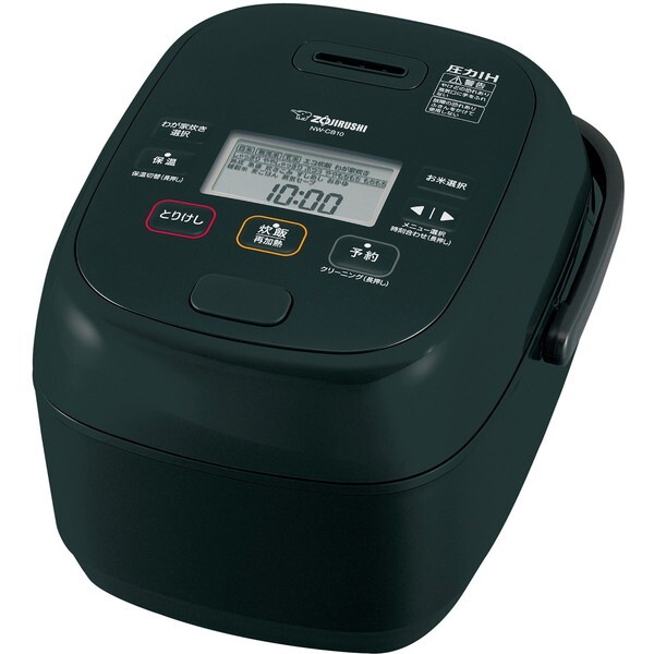 NW-CB10-BA ブラック 極め炊き 圧力IH炊飯器 (5.5合炊き)