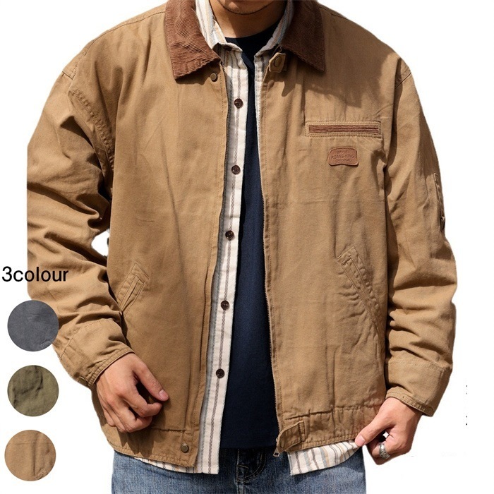 デトロイトジャケット ワークジャケット ジャングルジャケット メンズ ジャケット 春コート 長袖