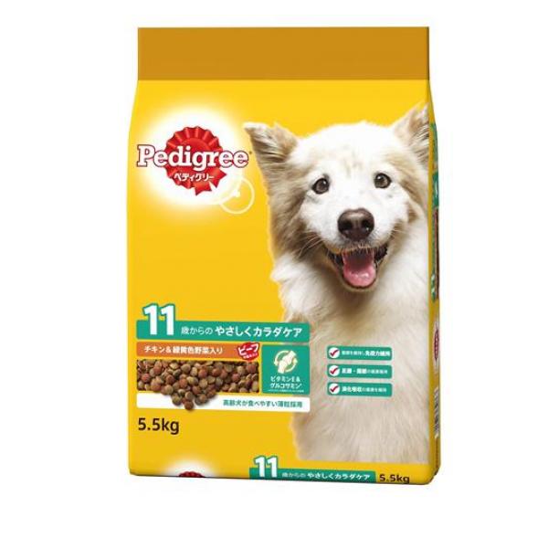Pedigree(ペディグリー) ドライ 11歳から チキン&緑黄色野菜入り 5.5kg