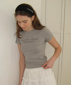 [SOMEWHERE BUTTER]★25SS★韓国人気★Boucle Heart Logo Top Qoo10 - ネット通販｜eBay Japan
