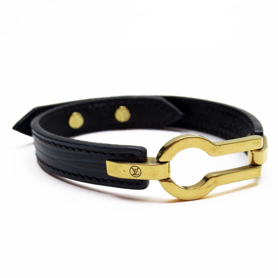 ルイ ヴィトン LOUIS VUITTON ブレスレット エピ epi エピレザー ネイビー ユニセックス M6221 t19323i