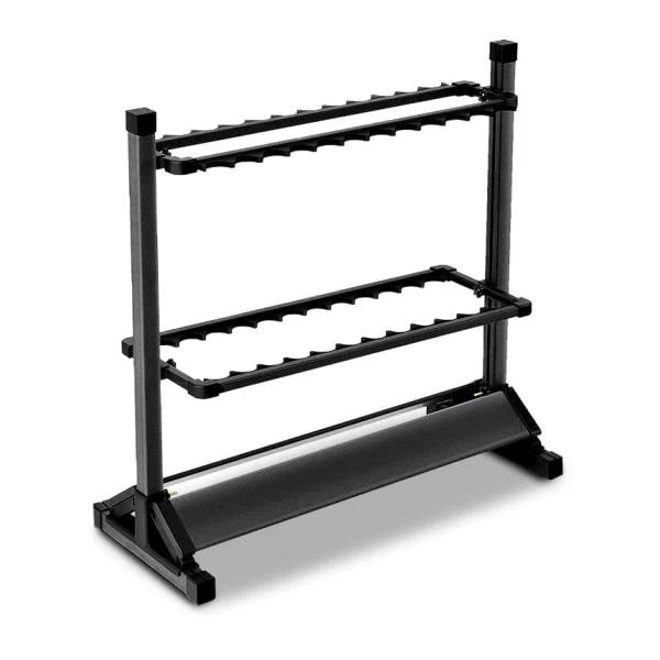 2個セット 釣りスタ 24本 収納タイプ ロッドスタンド 24本 釣り竿 スタンド 竿立て アルミ軽量 簡単な組み立て KUROSTA-24