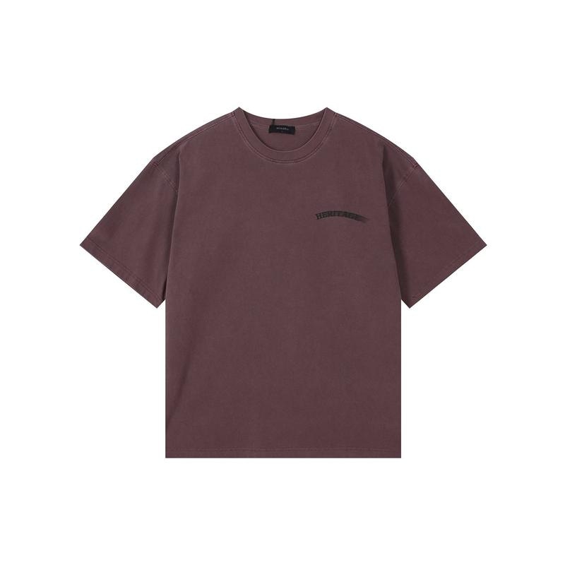 16番手シングルオーバーフィットピグメントダイ半袖Tシャツ(B252Z1004P)