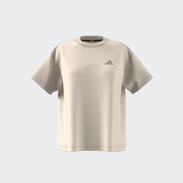 女性綿半袖Tシャツ JW4522 エッセンシャルスモールロゴ半袖Tシャツ
