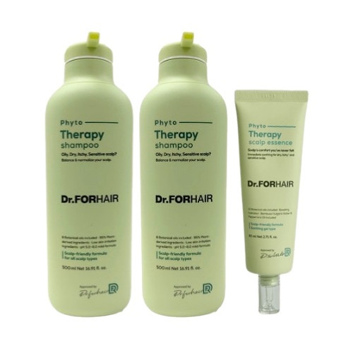 ファイトセラピーシャンプー 500mL x 2EA+スカルプ エッセンス 80mL