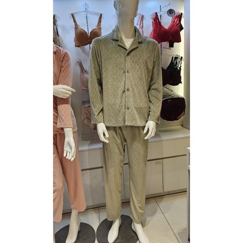 AK平沢店 柔らかいミンク男性パジャマ