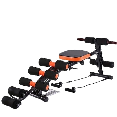 6-in-1 ダンベルベンチ腹部コントロール脚エログメーター足ペダル付き多機能ホームユースウエストトレーナー全身ワークアウト腹部トレーナー脚強化器 9,637円