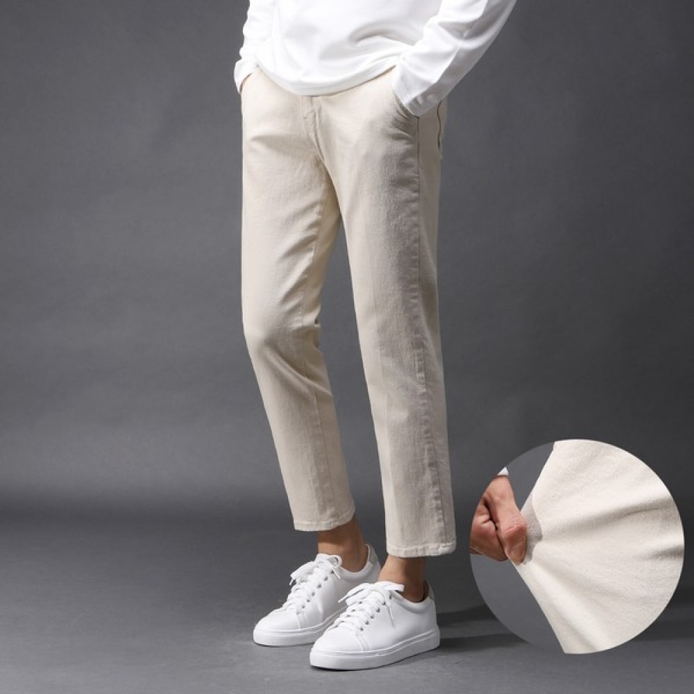 (Juans) ハーフバンディングデイリースパンテーパードパンツ FICP1283