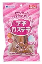 （まとめ買い）サンメイト プチカステラ ミルク味 80g 犬用おやつ [x16]