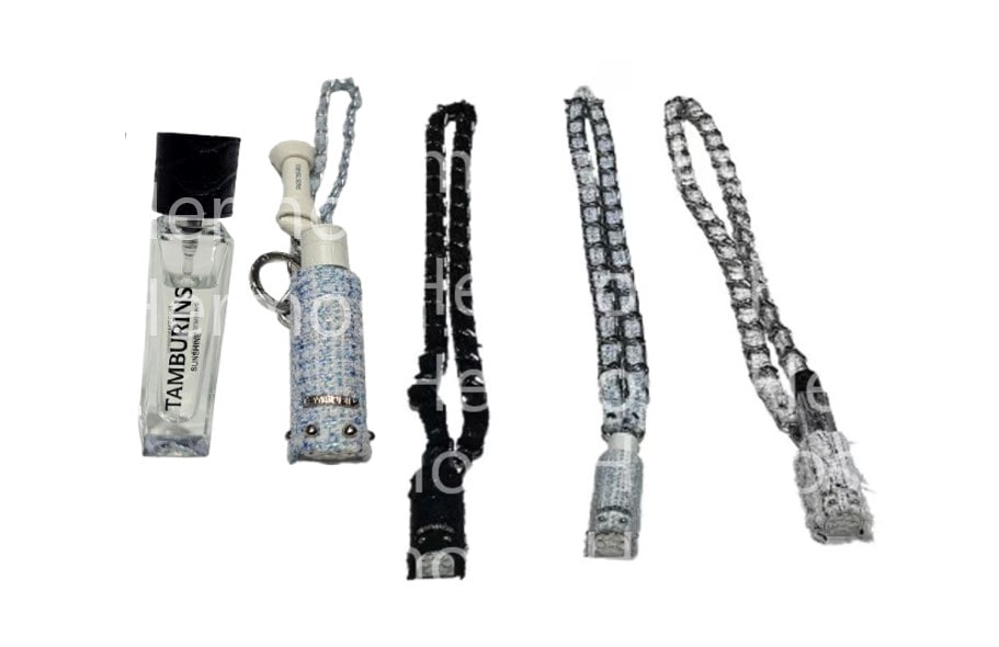 Qoo10] タンバリンズ [クロスロングチェーン]ケース/サンシャ : 香水