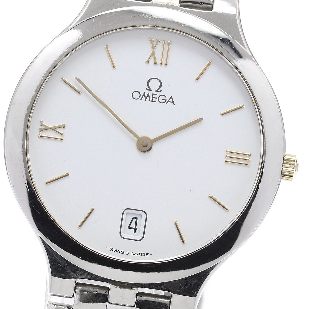 オメガ OMEGA デビル デイト クォーツ メンズ _941952【中古】