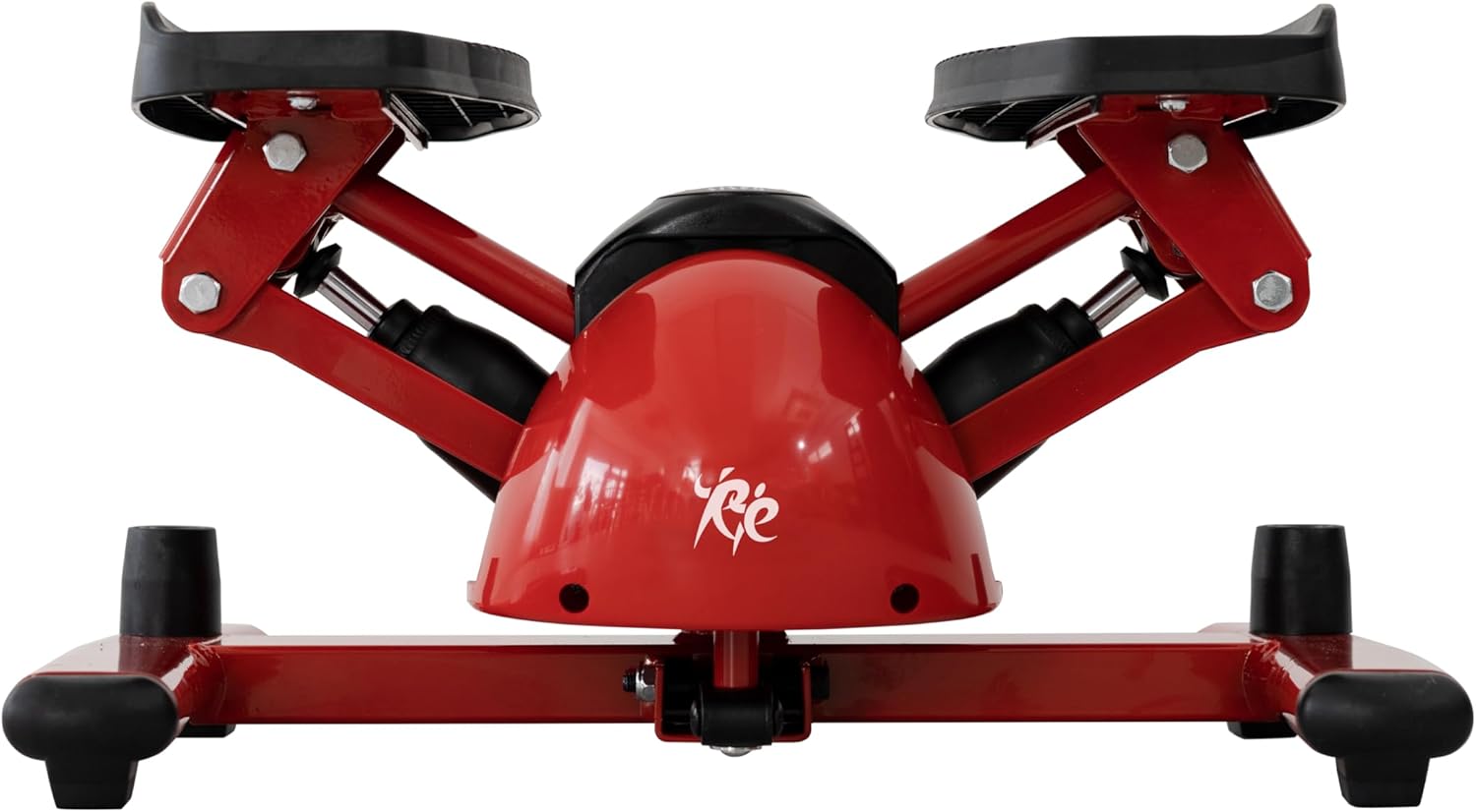 レッド RE ツイスト ステッパー Premium プレミアム SP-400 スポーツクラブがつくった レッド 連続使用約60分 静音 ツイスト運動 筋トレ＋有酸素運動 30日間返金保証 5年間商品保