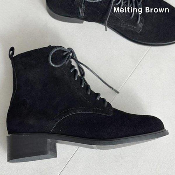 女性スエードアンクルブーツワークブーツMT51