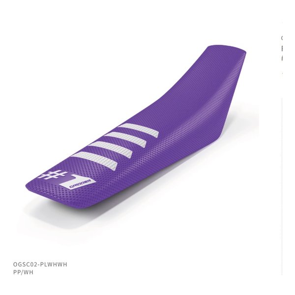 #1GRIPPER RIBBED-PP/WH パープル/ホワイト OGSC02-PLWHWH