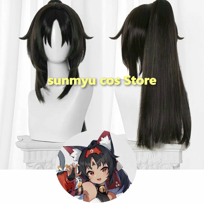 ゼンレスゾーンゼロ 猫宮又奈 コスプレウィッグ