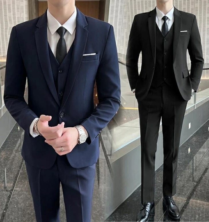 2ピーススーツ ビジネススーツ スーツ 1つボタン 無地 シンプル フォマールスーツ セットアップ 2点セット 細身 卒業式 通勤 入学式 秋 メンズスーツ 二次会 卒業式 入学式 入社式 新生活 出
