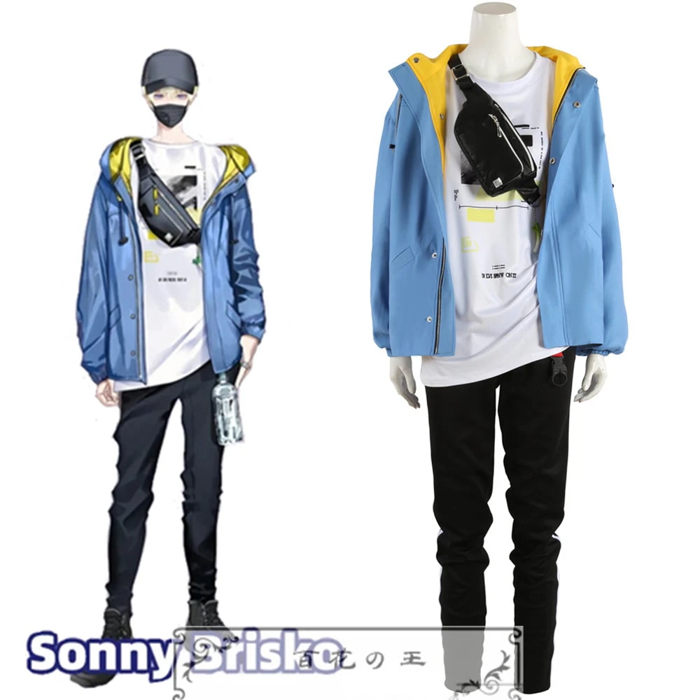 VTuber バーチャルライバー サニーブリスコー 新衣装 コスプレ衣装 コスチューム ハロウィン 装服 仮装