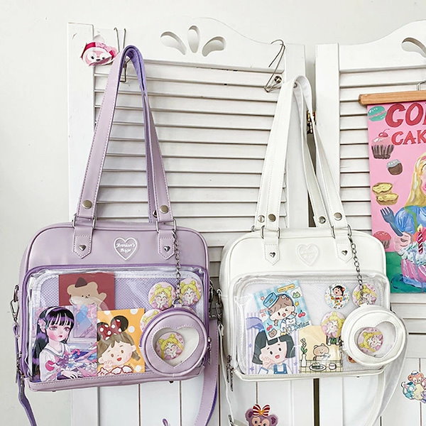 Qoo10] 痛バ 痛バッグ 缶バッチ 推し活 トート