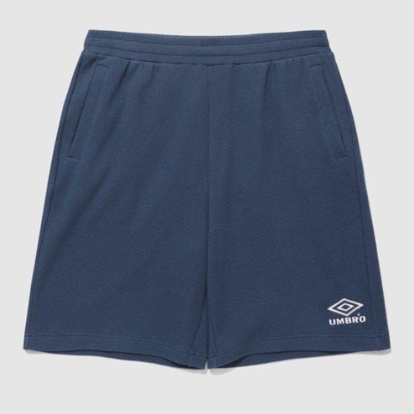 M ショーツ NQK UQ221CHP53-TNY BLOKE OG ワッフル 5分丈 ショーツ / トゥルーネイビー