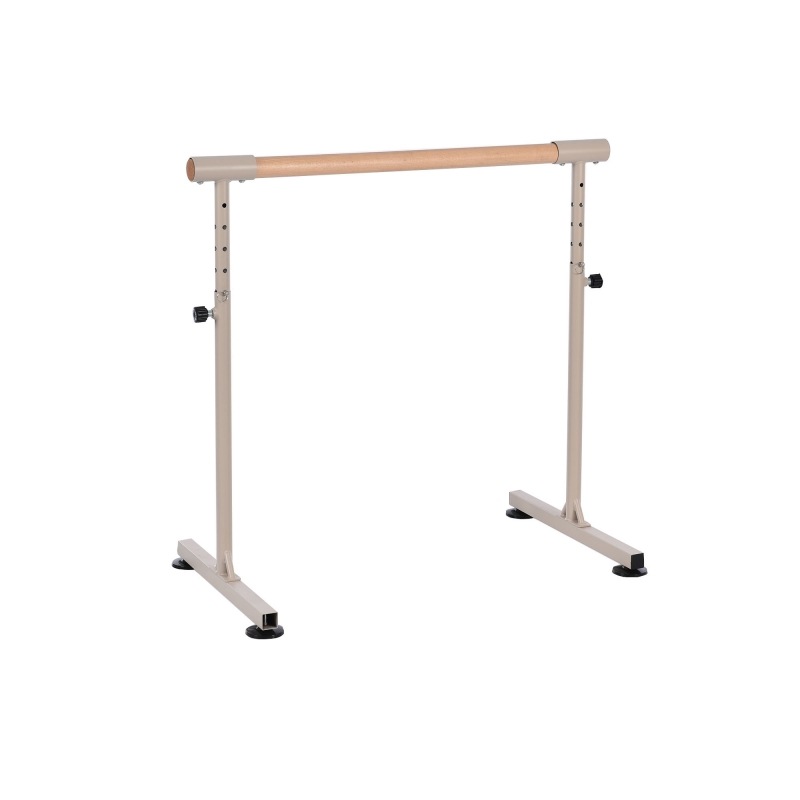 バレエスタンド バレーバー バレエレッスンバー バレエバー 天然木 練習 鉄棒 自宅用 5段階調整 家庭用 バレ バレー バレエ用品 85cm 90cm 95cm 100cm 105cm 調整 天然木