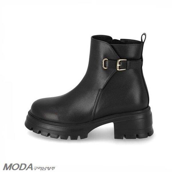 軽量クッション起毛チャンキー女性用ワークブーツ 1XWA71XW_GN