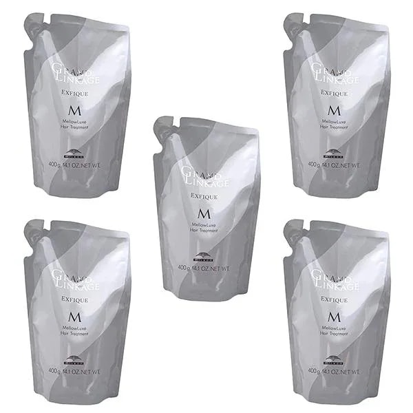 【5個セット】 ミルボン グランドリンケージ エクスフィーク メロウリュクス トリートメント 400g 詰替え用