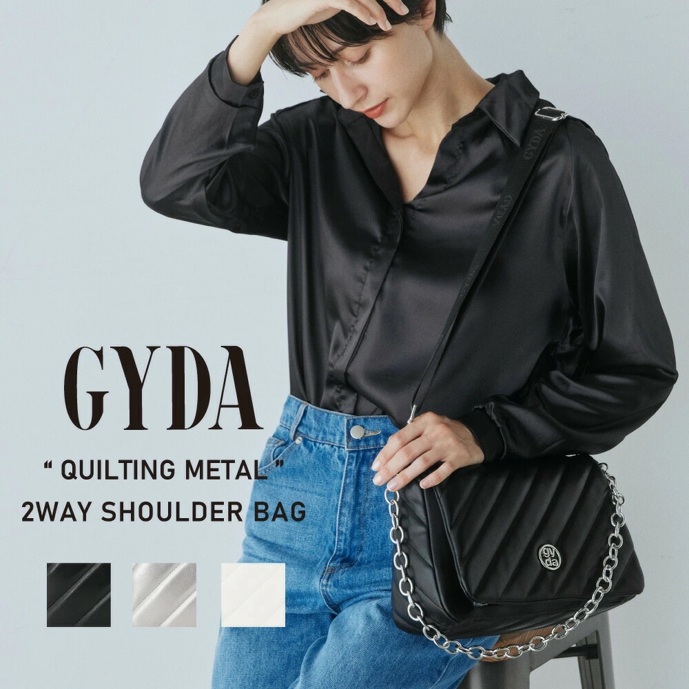 ジェイダ 2WAYショルダーバッグ QUILTING METAL SERIES GY-B247 5,808円