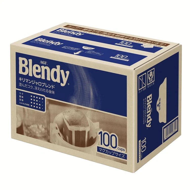 【人気商品】AGF　ブレンディ レギュラーコーヒー ドリップパック キリマンジャロブレンド100袋（ドリップコー メガ割