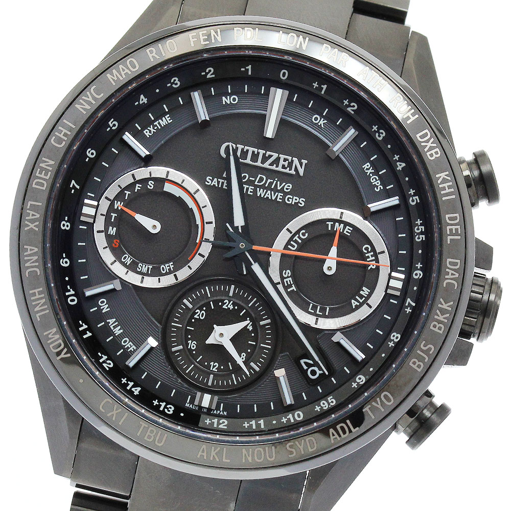 シチズン CITIZEN CC4014-62E/F950-T026664 アテッサ エコドライブ ソーラー電波 メンズ 美品 _889846【中古】 55,935円