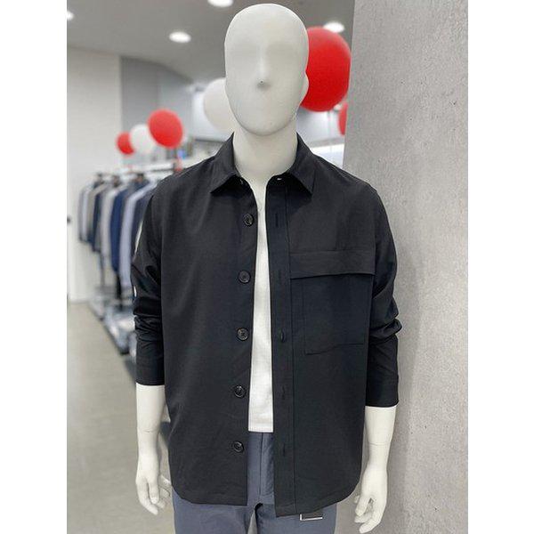 メンズ夏ジャケット型クールポリシャツスタイルカジュアル南房ジャケットアウターシャツ_JK
