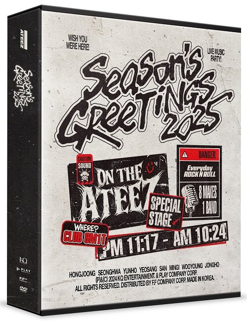 【ONLINE特典】エイティーズ（ATEEZ） 2025 SEASONS GREETINGS