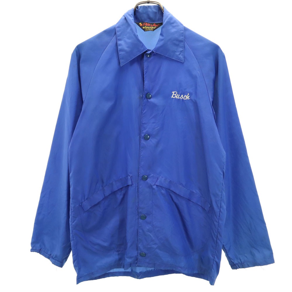 プラジャック 80s USA製 ヴィンテージ コーチジャケット S ブルー Pla-Jac メンズ 5,162円