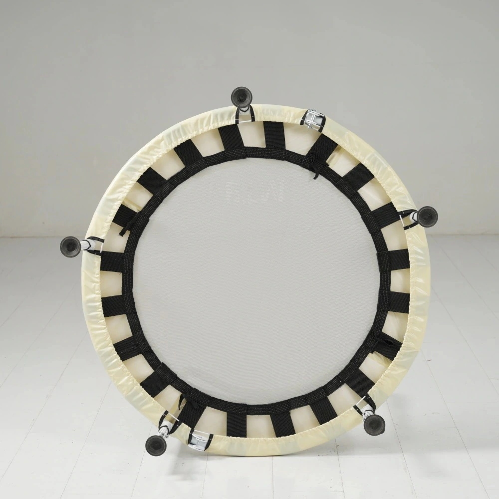 【国内発送A】【ベージュ】補助手すり付き トランポリン ダイエット器具 健康器具 折りたたみ おもちゃ エクササイズ フィットネス 室内運動 あそび 家庭用 子供用 大人用 有酸素運動 ブラックGG4