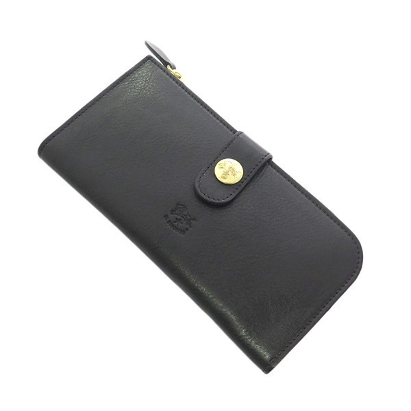 イルビゾンテ IL BISONTE 長財布 メンズ レディース C0782M-P-153 ブラック