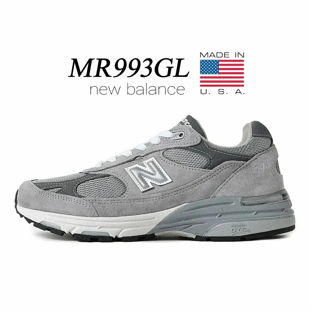 NEW BALANCE MR993GL "MADE IN USA" GRAY WHITE ニューバランス スニーカー ( グレー 灰