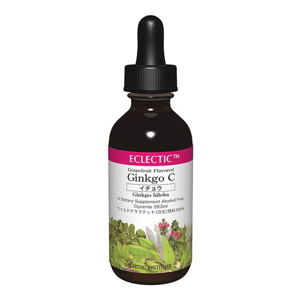 ECLECTIC エクレクティック E028 オーガニックハーブサプリメント イチョウ 59.2ml