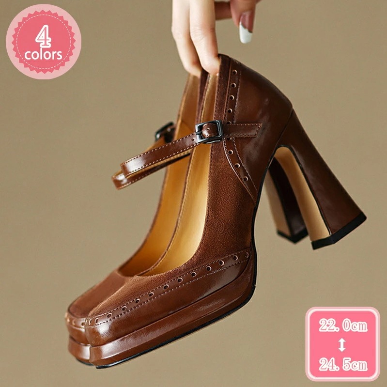 500円OFFクーポン 走れる パンプス 痛くない 疲れない 歩きやすい 美脚 脚長 結婚式 チャンキーヒール 通勤 ドレス 二次会 フォーマル 春 夏 秋 アンクルストラップ パンプス 厚底 疲れな