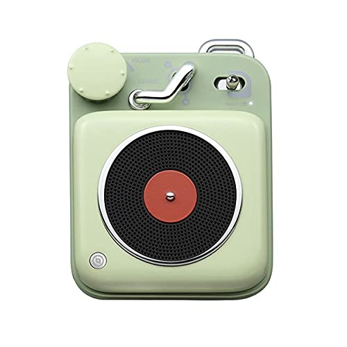 muzen（ミューゼン） BUTTON（ボタン）コンパクト Bluetoothスピーカー (Avocado green)