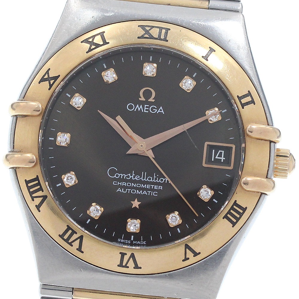 オメガ OMEGA 1301.60 コンステレーション 11Pダイヤ 自動巻き メンズ _951387【中古】