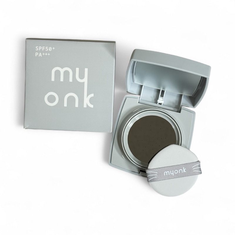 myonk Skin Aura Cushion ファンデーション SPF50+/PA+++ ＋レフィル1個