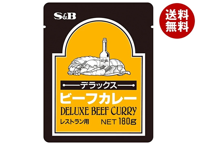 エスビー食品 デラックス ビーフカレー 180g×30個入×(2ケース)