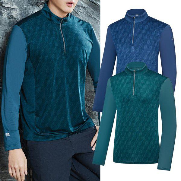 メンズスプリングクールタッチジップアップTシャツ Allei (男性) KTT4318M