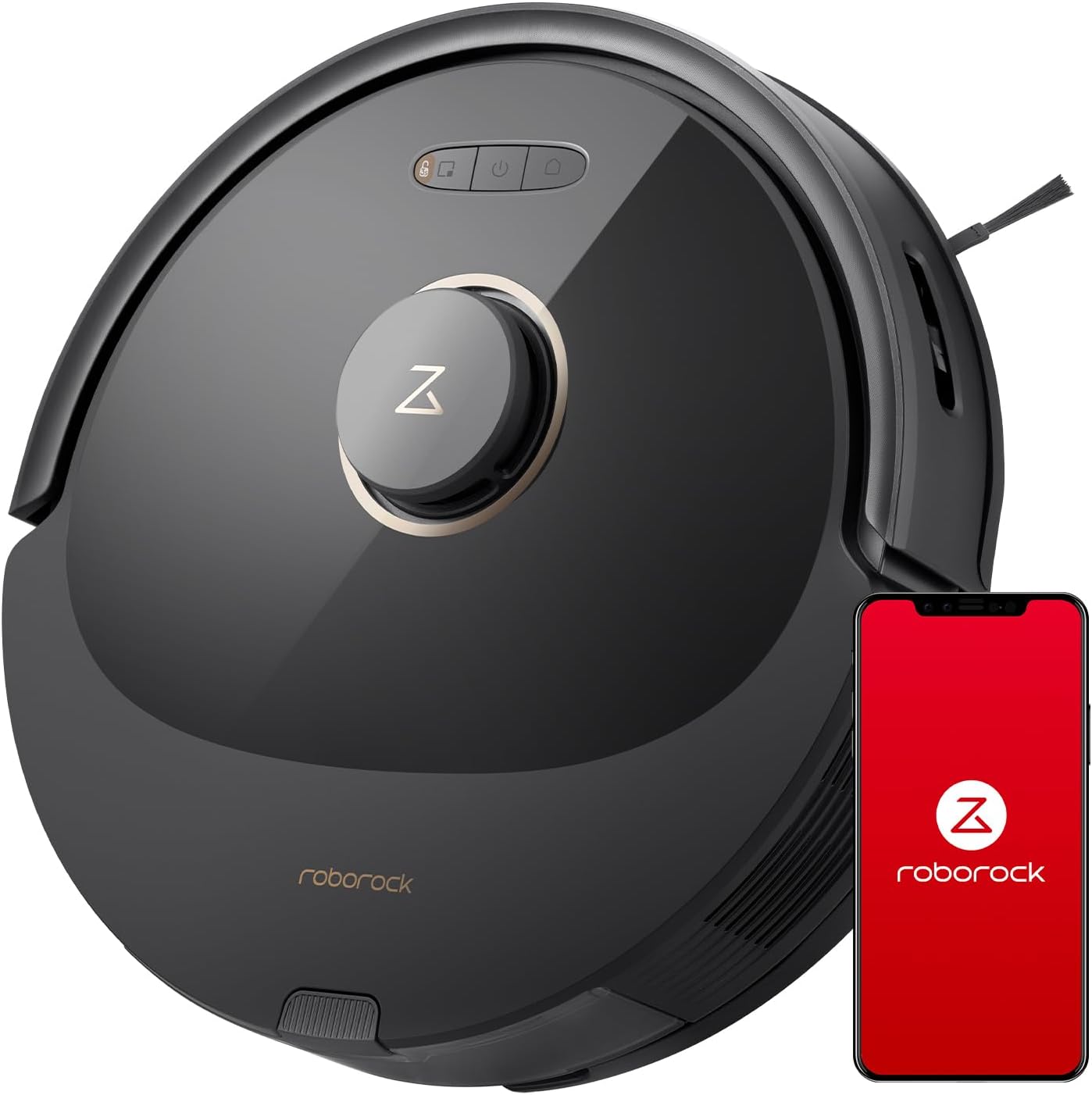 ロボット掃除機 roborock(ロボロック) Q8 Max 障害物回避 吸引・水拭き両用 お掃除ロボット 30段階水量調節 高精度レーザーセンサー 3Dマッピング 静音設計 5500Pa強力吸引