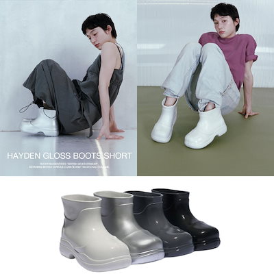 Qoo10] rockfish weatherwear HAYDEN GLOSS BOOTS S : シューズ
