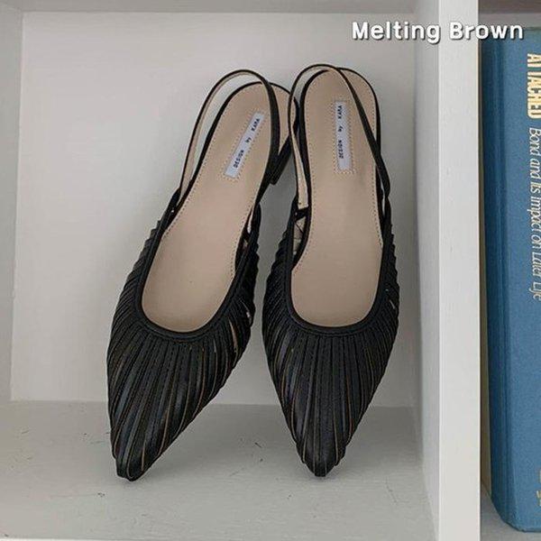 女性用夏サンダル スリングバックサンダル K46