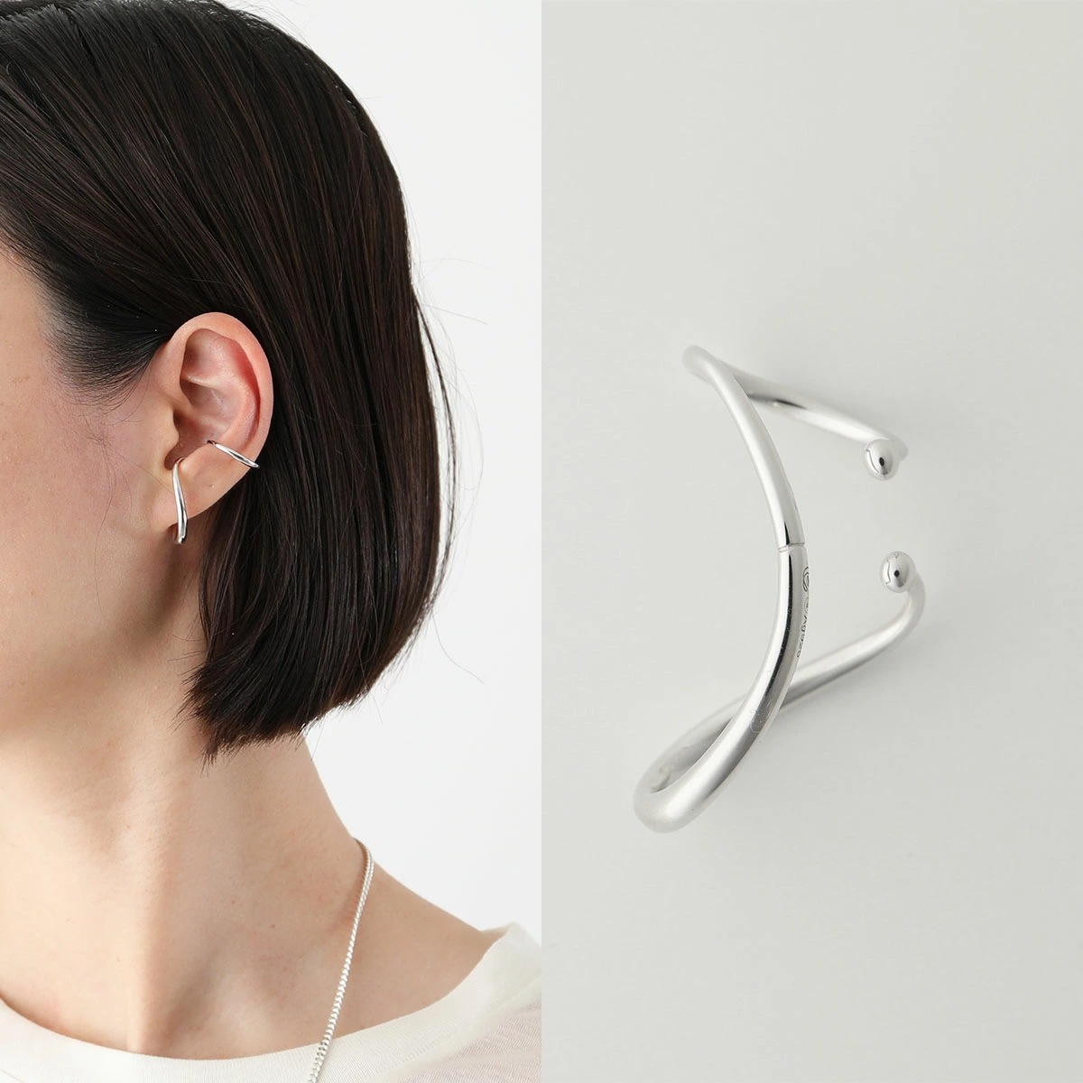 Charlotte Chesnais シャルロットシェネ イヤーカフ Petit Mirage 21BO111AR レディース イヤカフ 片耳販売 アクセサリー ARGENT 32,828円