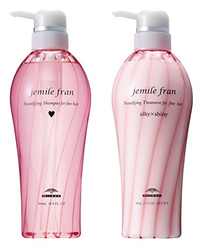 ミルボン ジェミールフラン シャンプー ハート H 500ml + トリートメント シルキーシャイニー 500g セット 6,147円