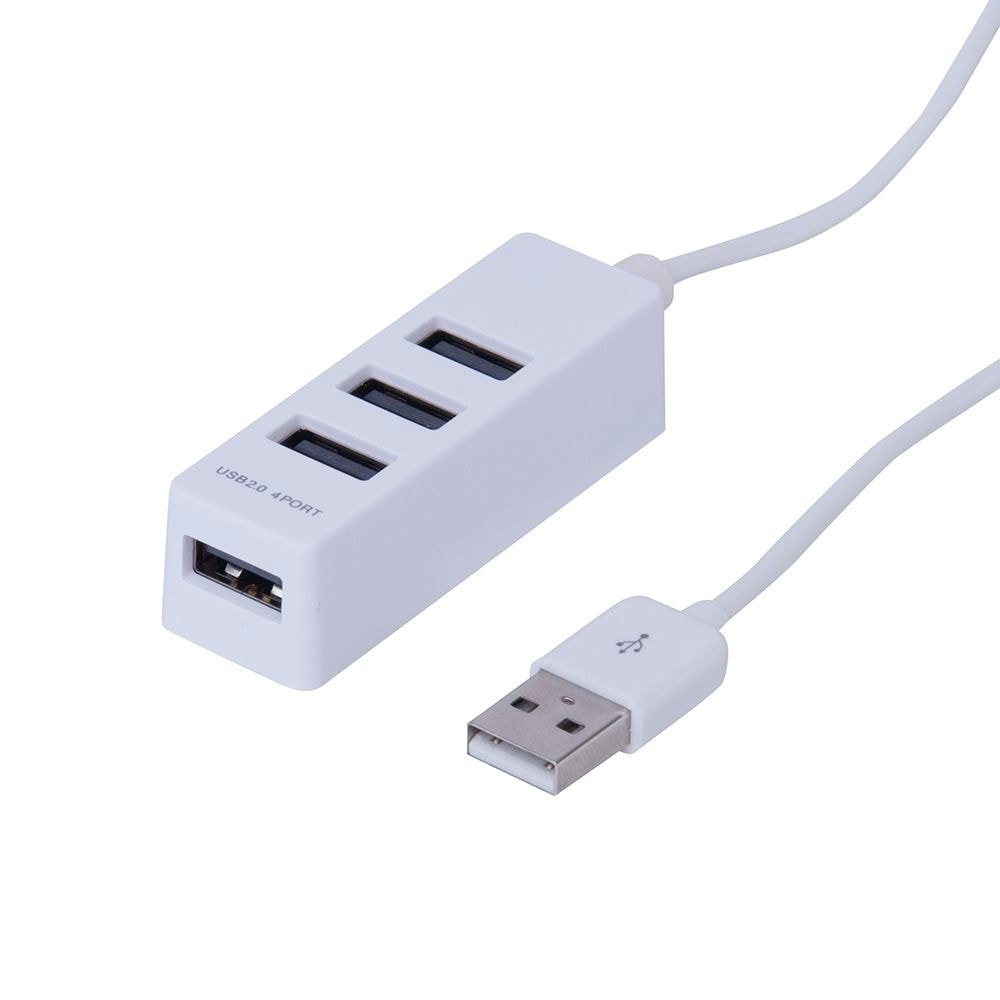 （まとめ買い）USB2.0 4ポートハブ 1.2m ホワイト UH-2414W [x3]