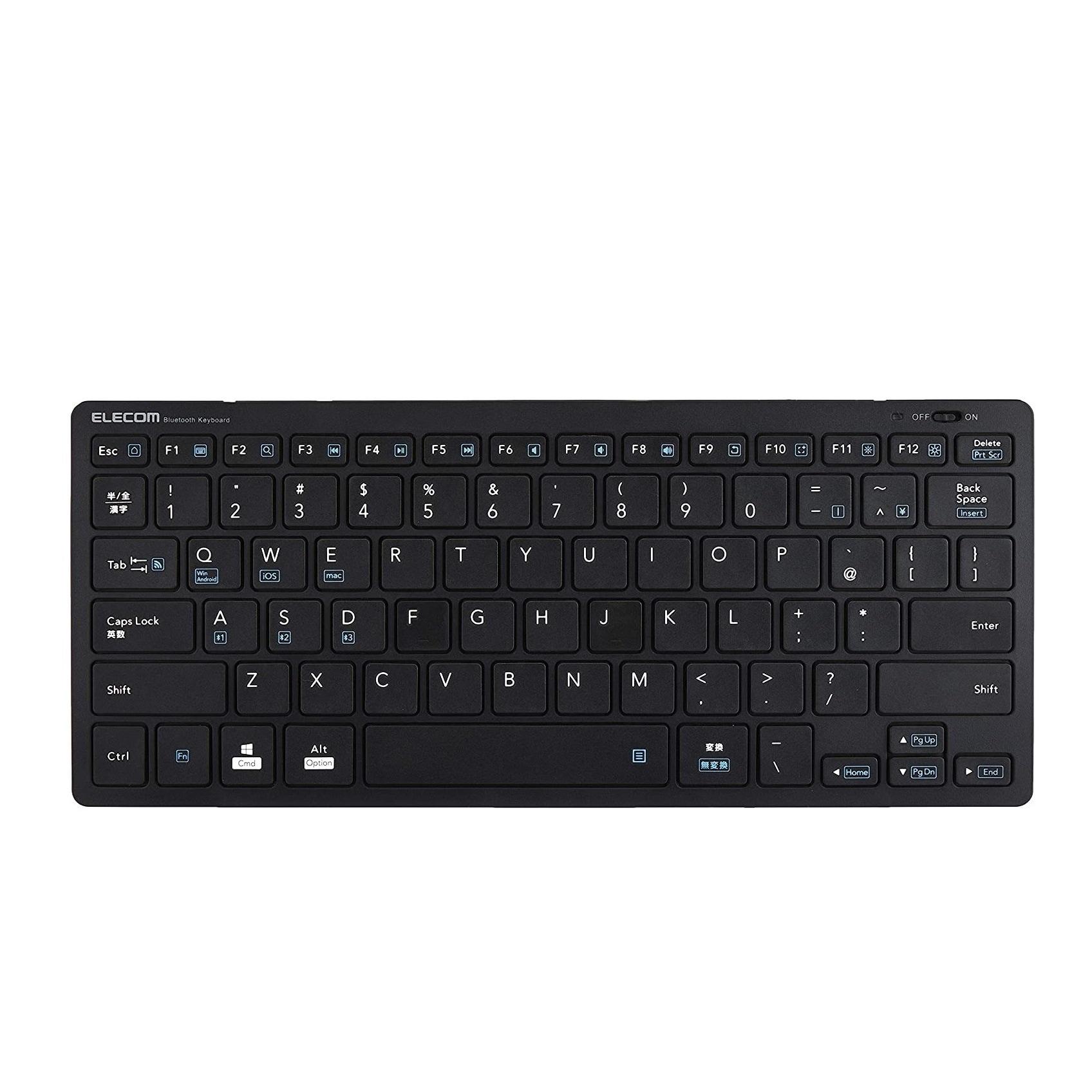TK-FBP102BK [ブラック] Bluetoothミニキーボード